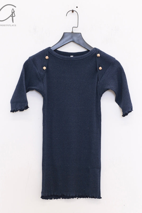 BASERANGE 25 Early Spring Short Sleeve T-Shirt BAS-TODIT-RC-SP25-AMPERA BLUE (TODIT-WO-SP25)